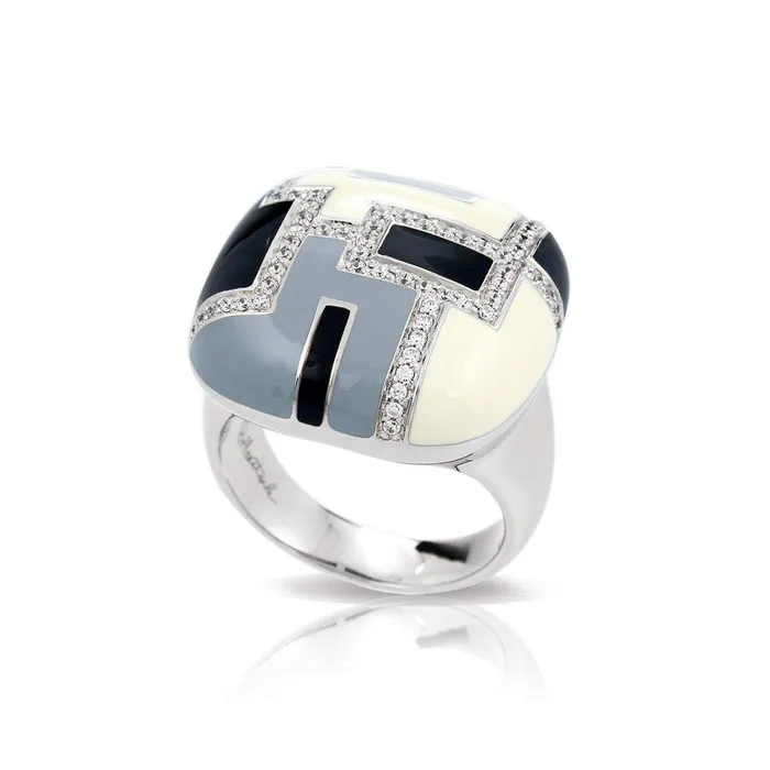 Belle Etoile Art Deco Ring Ivory Belle Etoile Rings