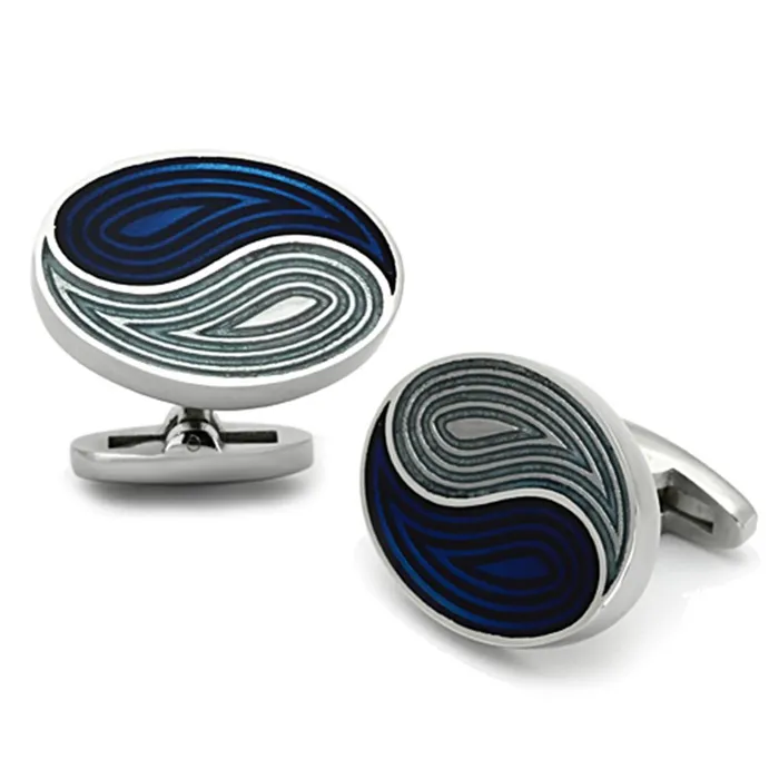 Bracelets Alamode TK1240 High polished no plating Stainless Steel Cufflink with Epoxy in Multi Color Bracelets Alamode TK1240 High polished no plating Stainless Steel Cufflink with Epoxy in Multi Color