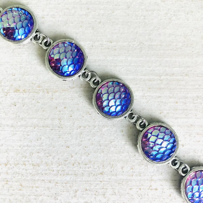  Bracelets Mermaid Tail Multi Bead Bracelet