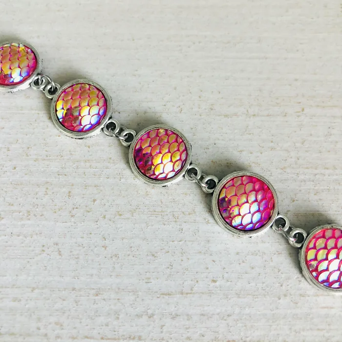  Bracelets Mermaid Tail Multi Bead Bracelet