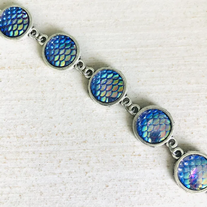  Bracelets Mermaid Tail Multi Bead Bracelet