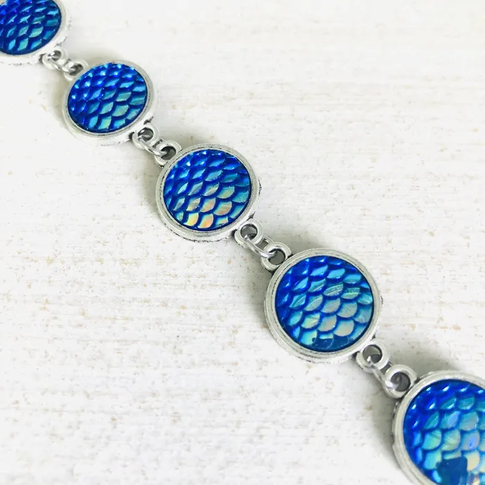  Bracelets Mermaid Tail Multi Bead Bracelet