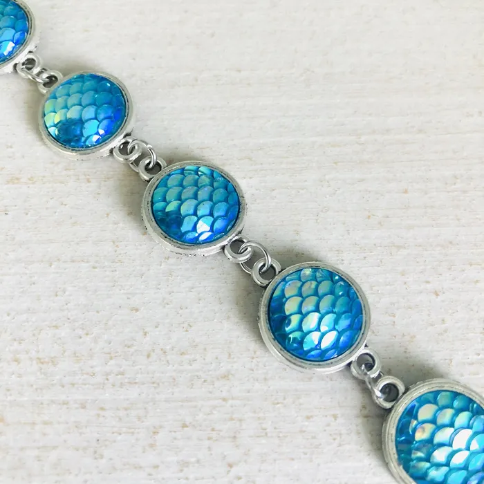  Bracelets Mermaid Tail Multi Bead Bracelet