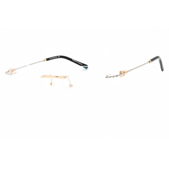 Charriol Charriol Mens Eyeglasses Rimless Shiny GoldSilver Round Titanium PC75099 C03 Rings Charriol Charriol Mens Eyeglasses Rimless Shiny GoldSilver Round Titanium PC75099 C03 Rings