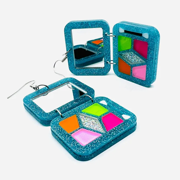  Earrings Acrylic Earrings Make Up Palette