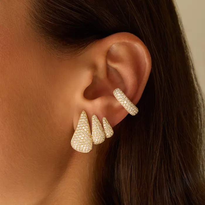 Earrings anitako DIAMOND CLAW EARRINGS Earrings anitako DIAMOND CLAW EARRINGS