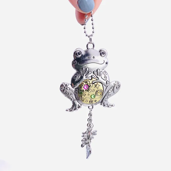 GANZ Charm Necklaces Frog Car Charm