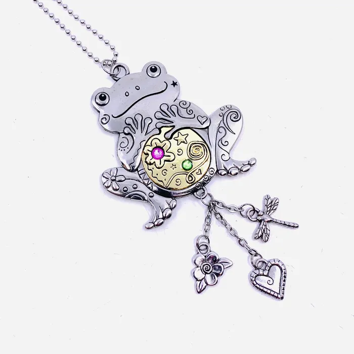 GANZ Charm Necklaces Frog Car Charm