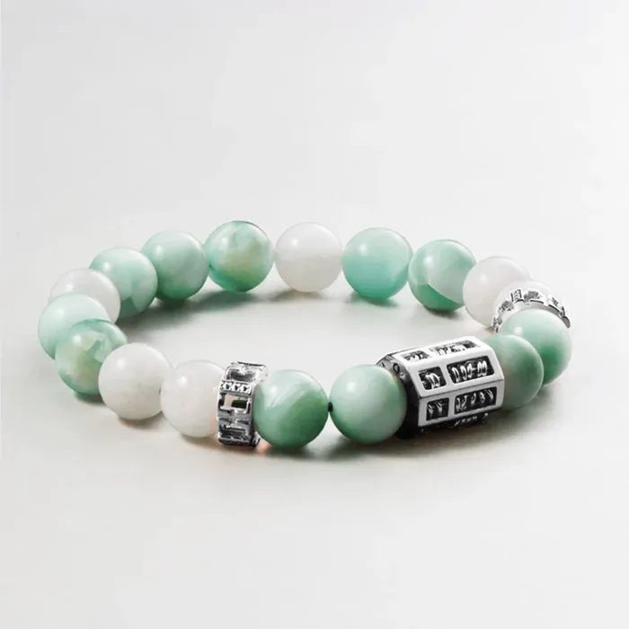 Hoseiki Jewelry Bracelets Triple Wealth Abacus Bracelet The Clover