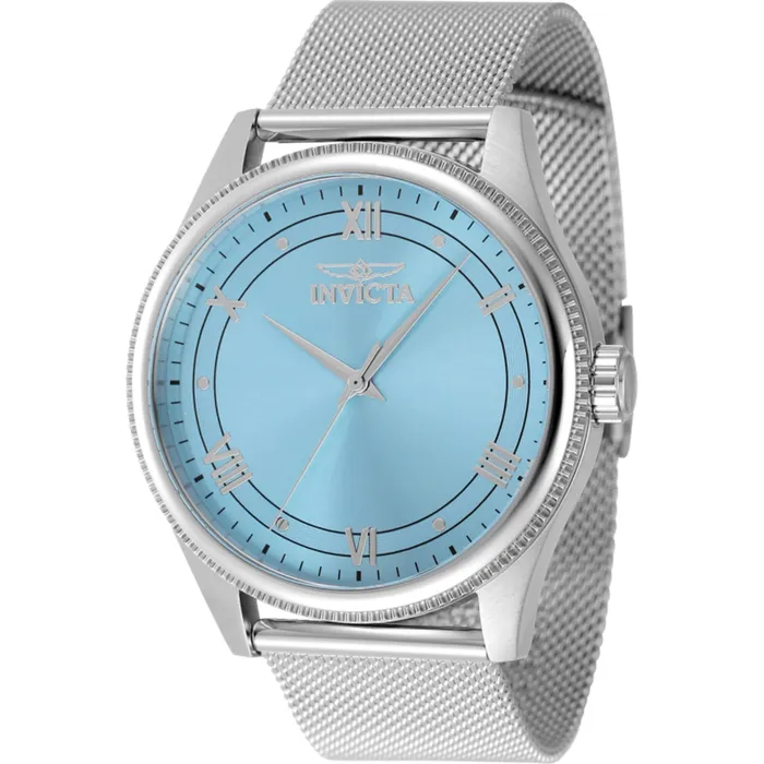 Invicta Bracelets Invicta Mens Watch Celestial Quartz Light Blue Dial Silver Tone Mesh Bracelet 48483 Invicta Bracelets Invicta Mens Watch Celestial Quartz Light Blue Dial Silver Tone Mesh Bracelet 48483