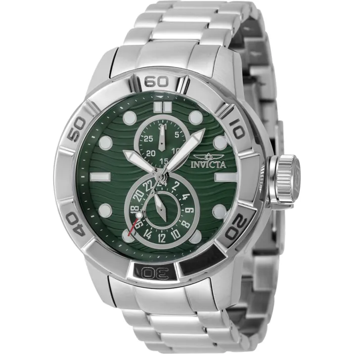 Invicta Bracelets Invicta Unisex Watch Ripsaw Green and Silver Dial Stainless Steel Bracelet 47563 Invicta Bracelets Invicta Unisex Watch Ripsaw Green and Silver Dial Stainless Steel Bracelet 47563