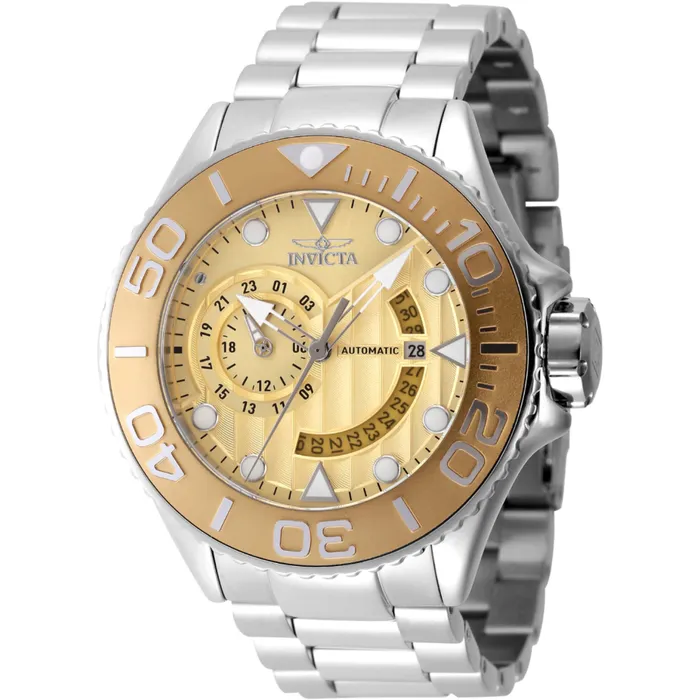 Invicta Mens Watch Grand Diver Automatic Gold Tone Dial Steel Bracelet 47543 Invicta Bracelets Invicta Mens Watch Grand Diver Automatic Gold Tone Dial Steel Bracelet 47543 Invicta Bracelets