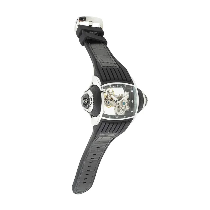 Invicta Rings Invicta Mens Automatic Watch Vintage Two Tone Silver Tone and Black Case 35271 Invicta Rings Invicta Mens Automatic Watch Vintage Two Tone Silver Tone and Black Case 35271