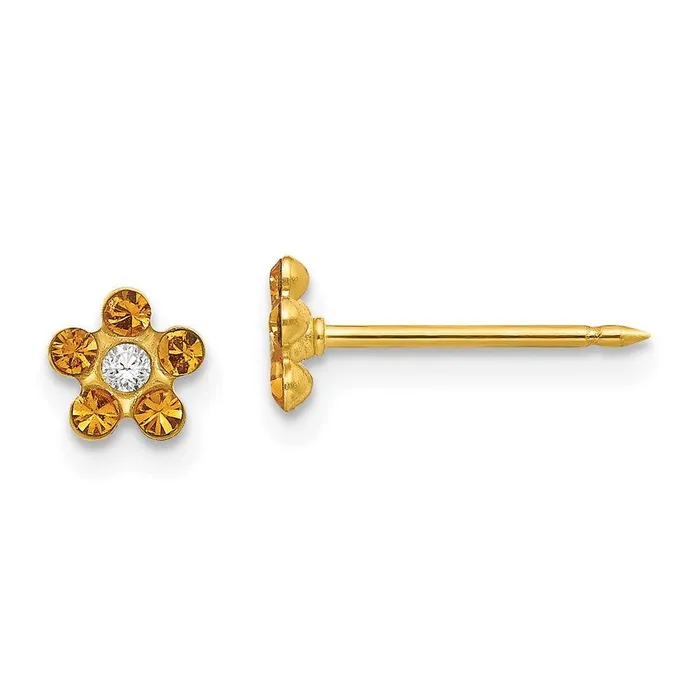 Jewelry Earrings Inverness 14k November Crystal Birthstone Earrings