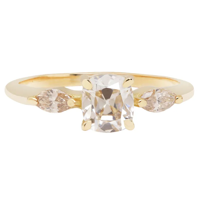 Lauren Wolf Jewelry Champagne Diamond Harmony Ring Rings