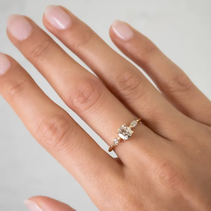 Lauren Wolf Jewelry Champagne Diamond Harmony Ring Rings