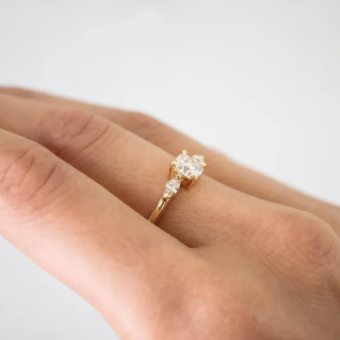 Lauren Wolf Jewelry Champagne Diamond Harmony Ring Rings