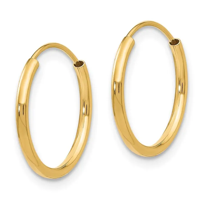 Madi K Kids 14k Endless Hoop Earrings Jewelry Earrings Madi K Kids 14k Endless Hoop Earrings Jewelry Earrings