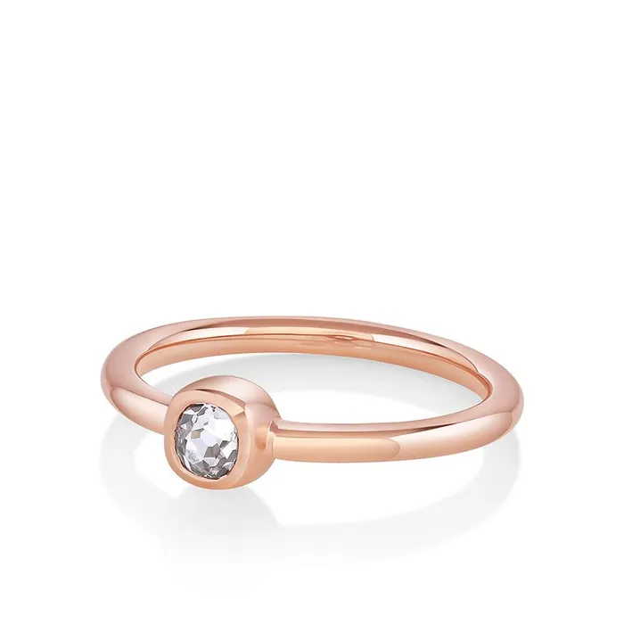Marrow Fine Rings 36ct Old Mine Diamond Sweet Pea Ring