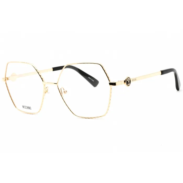 Moschino Womens Eyeglasses Rose Gold Geometric Full Rim Frame MOS593 0000 00 Moschino Earrings Moschino Womens Eyeglasses Rose Gold Geometric Full Rim Frame MOS593 0000 00 Moschino Earrings