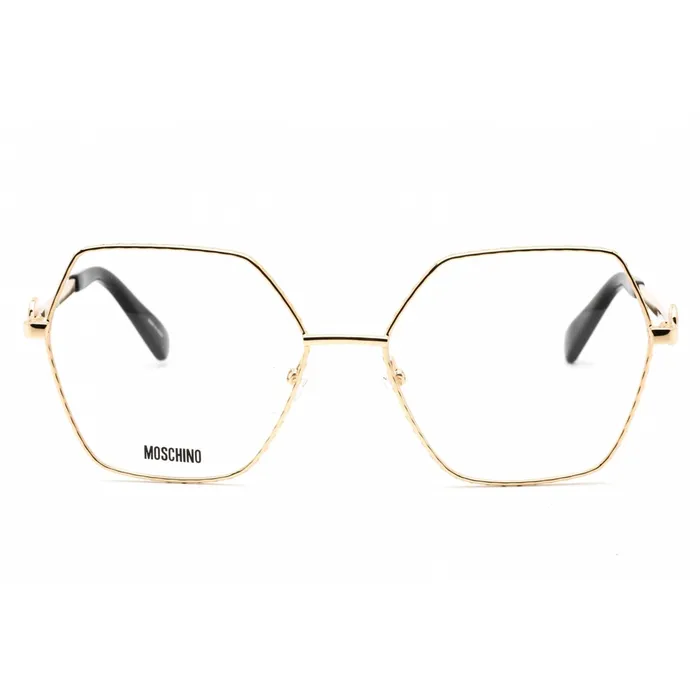 Moschino Womens Eyeglasses Rose Gold Geometric Full Rim Frame MOS593 0000 00 Moschino Earrings
