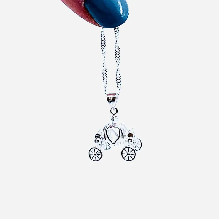 Necklaces Cinderella Carriage Necklace