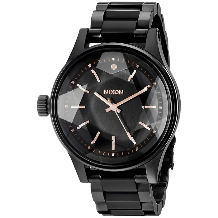 Nixon Womens Lefty Watch Womens Facet 38 Black Steel Bracelet A409957 Nixon Bracelets Nixon Womens Lefty Watch Womens Facet 38 Black Steel Bracelet A409957 Nixon Bracelets