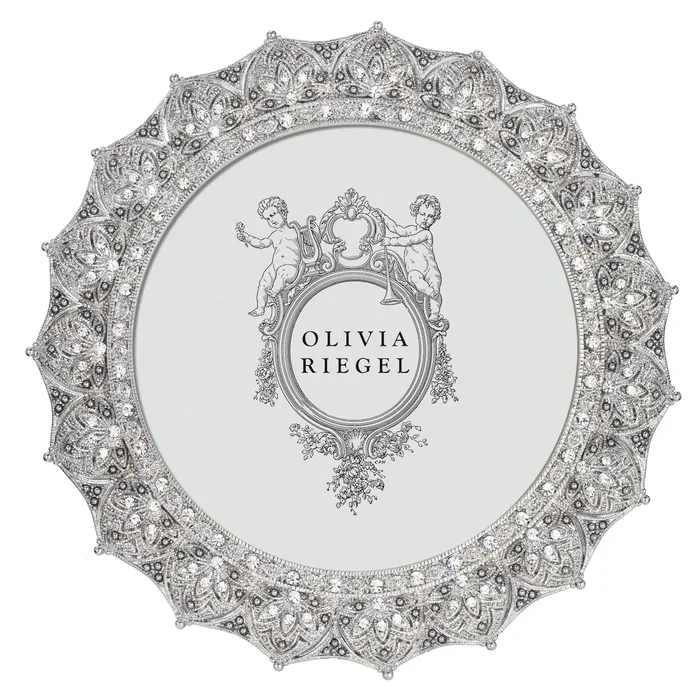 Olivia Riegel Rings Olivia Riegel Silver Windsor 4 Round Frame