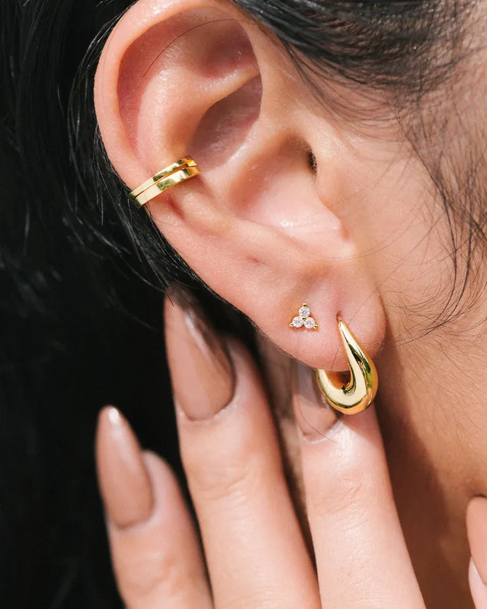 Penny Pairs PreStyled Sets Frida Gold Hoops Penny Pairs PreStyled Sets Frida Gold Hoops
