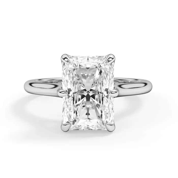 Petal Basket Solitaire Engagement Ring Setting deBebians Rings Petal Basket Solitaire Engagement Ring Setting deBebians Rings