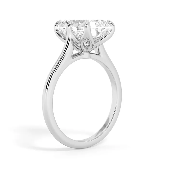 Petal Basket Solitaire Engagement Ring Setting deBebians Rings Petal Basket Solitaire Engagement Ring Setting deBebians Rings