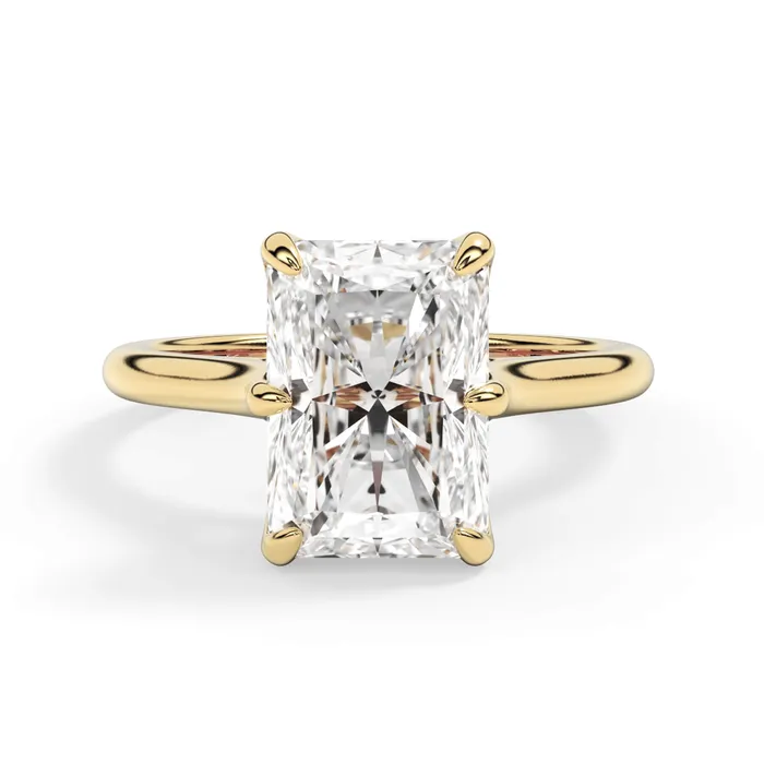Petal Basket Solitaire Engagement Ring Setting deBebians Rings Petal Basket Solitaire Engagement Ring Setting deBebians Rings