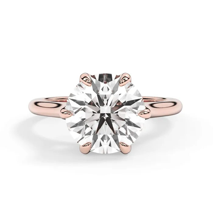 Petal Basket Solitaire Engagement Ring Setting deBebians Rings Petal Basket Solitaire Engagement Ring Setting deBebians Rings
