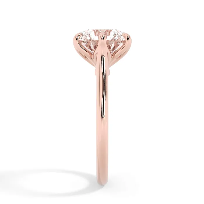 Petal Basket Solitaire Engagement Ring Setting deBebians Rings Petal Basket Solitaire Engagement Ring Setting deBebians Rings