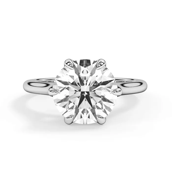 Petal Basket Solitaire Engagement Ring Setting deBebians Rings Petal Basket Solitaire Engagement Ring Setting deBebians Rings