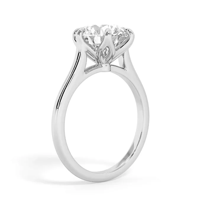 Petal Basket Solitaire Engagement Ring Setting deBebians Rings Petal Basket Solitaire Engagement Ring Setting deBebians Rings