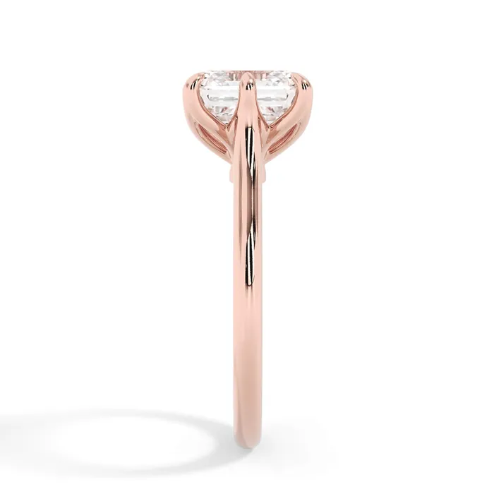 Petal Basket Solitaire Engagement Ring Setting deBebians Rings Petal Basket Solitaire Engagement Ring Setting deBebians Rings