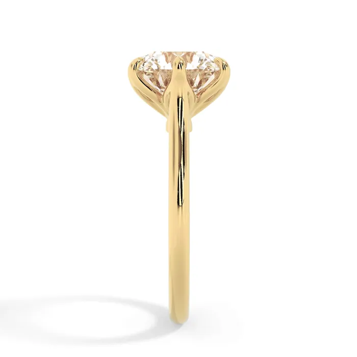 Petal Basket Solitaire Engagement Ring Setting deBebians Rings Petal Basket Solitaire Engagement Ring Setting deBebians Rings