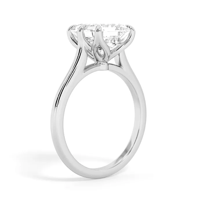 Petal Basket Solitaire Engagement Ring Setting deBebians Rings Petal Basket Solitaire Engagement Ring Setting deBebians Rings