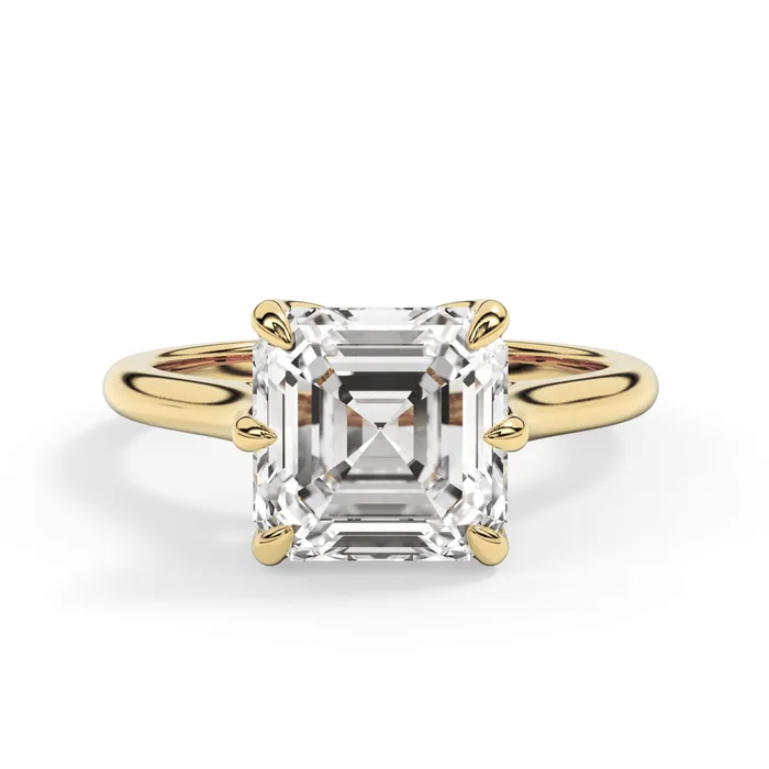 Petal Basket Solitaire Engagement Ring Setting deBebians Rings Petal Basket Solitaire Engagement Ring Setting deBebians Rings