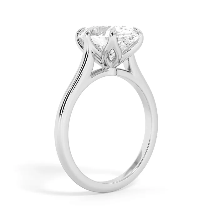 Petal Basket Solitaire Engagement Ring Setting deBebians Rings Petal Basket Solitaire Engagement Ring Setting deBebians Rings
