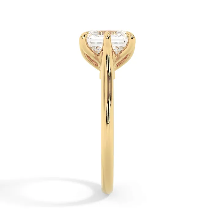 Petal Basket Solitaire Engagement Ring Setting deBebians Rings Petal Basket Solitaire Engagement Ring Setting deBebians Rings
