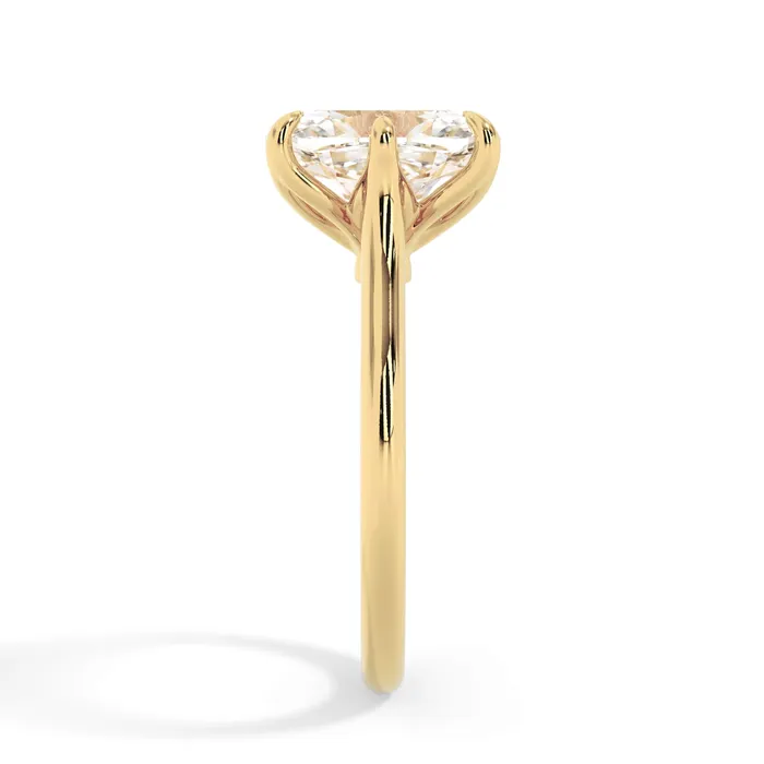 Petal Basket Solitaire Engagement Ring Setting deBebians Rings Petal Basket Solitaire Engagement Ring Setting deBebians Rings