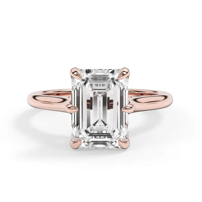 Petal Basket Solitaire Engagement Ring Setting deBebians Rings Petal Basket Solitaire Engagement Ring Setting deBebians Rings