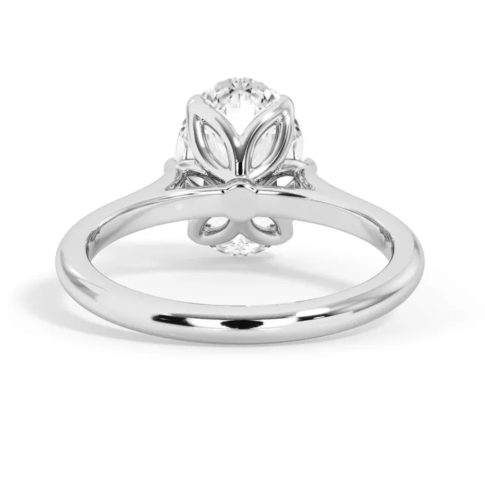 Petal Basket Solitaire Engagement Ring Setting deBebians Rings Petal Basket Solitaire Engagement Ring Setting deBebians Rings