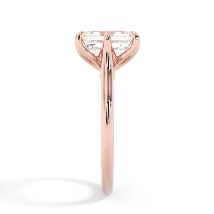 Petal Basket Solitaire Engagement Ring Setting deBebians Rings Petal Basket Solitaire Engagement Ring Setting deBebians Rings