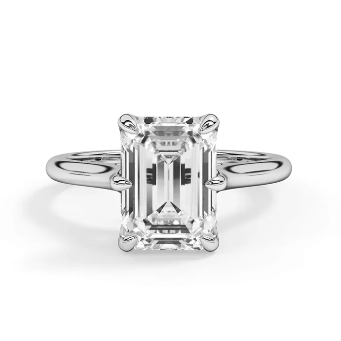 Petal Basket Solitaire Engagement Ring Setting deBebians Rings Petal Basket Solitaire Engagement Ring Setting deBebians Rings