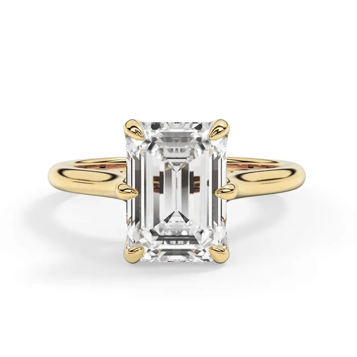 Petal Basket Solitaire Engagement Ring Setting deBebians Rings Petal Basket Solitaire Engagement Ring Setting deBebians Rings