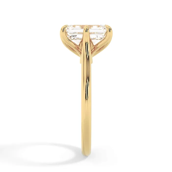 Petal Basket Solitaire Engagement Ring Setting deBebians Rings Petal Basket Solitaire Engagement Ring Setting deBebians Rings