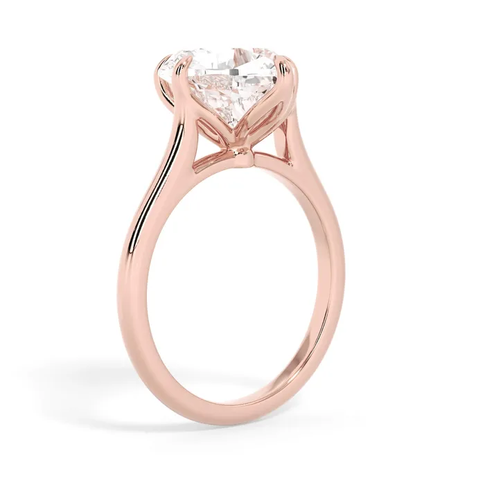 Petal Basket Solitaire Engagement Ring Setting deBebians Rings Petal Basket Solitaire Engagement Ring Setting deBebians Rings